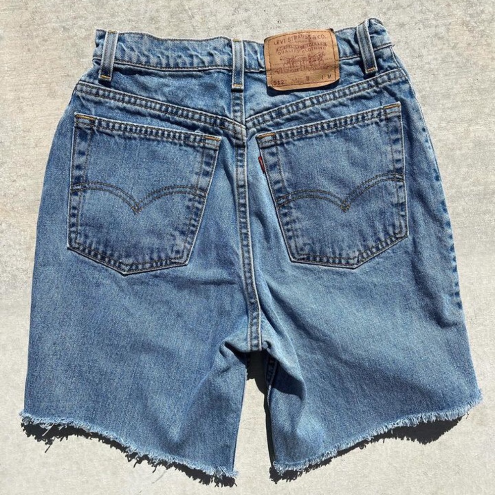 Levi's Blue Jean Shorts